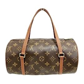 Louis Vuitton-Sac à main Louis Vuitton Monogram Old Papillon 26-Marron