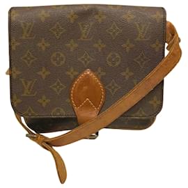 Louis Vuitton-Sac à épaule Louis Vuitton Monogram Cartesier M51253-Marron