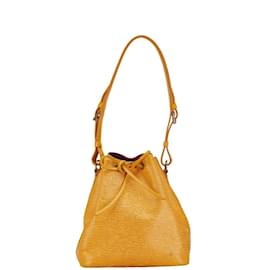 Louis Vuitton-Sac à épaule Petit Noé Epi Louis Vuitton-Jaune