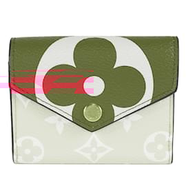 Louis Vuitton-Louis Vuitton Monogram Portefeuille Zoe Tri-fold Wallet-Pink,Red