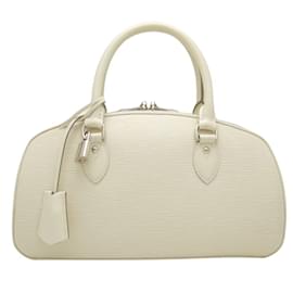 Louis Vuitton-Sac à main Epi Jasmine Louis Vuitton-Blanc cassé