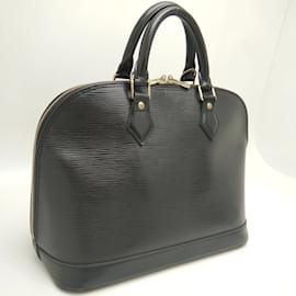 Louis Vuitton-Louis Vuitton Epi Alma Handbag in Noir-Black