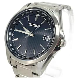 Seiko-Seiko 7B75-0AA0 Wristwatch-Black