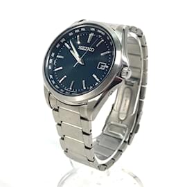 Seiko-Seiko 7B75-0AA0 Wristwatch-Black