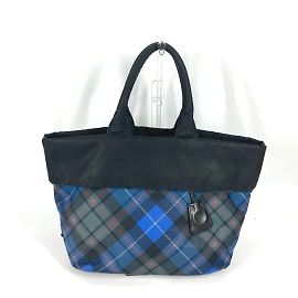 Borsa a spalla in tessuto nero Prada Nero