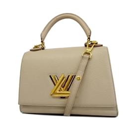 Louis Vuitton-Louis Vuitton Handbag Taurillon Twist One Handle BB M59090-Grey