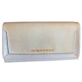 Burberry Continental Flap Wallet Grey