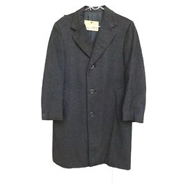 Aquascutum Cashmere Coat Dark Grey Dark grey