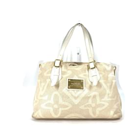 Louis Vuitton-Sac fourre-tout beige Louis Vuitton-Beige