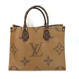 Louis Vuitton-Sac fourre-tout Monogram Louis Vuitton-Marron