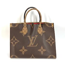 Louis Vuitton-Sac fourre-tout Monogram Louis Vuitton-Marron