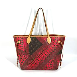 Louis Vuitton-Sac tote à pois Yayoi Kusama de Louis Vuitton-Rouge