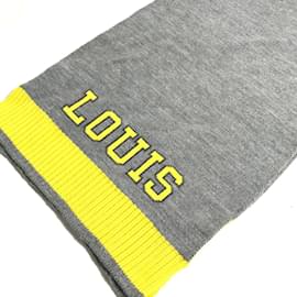 Louis Vuitton-Étole en laine jaune Louis Vuitton-Jaune