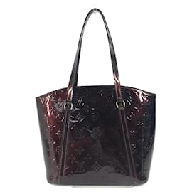 Louis Vuitton-Sac tote Monogram Vernis Louis Vuitton-Violet