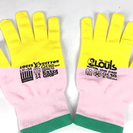 Louis Vuitton-Gants chauds Louis Vuitton MP2370-Jaune