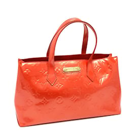 Louis Vuitton-Sac tote Louis Vuitton Monogram Vernis Bluebird-Orange