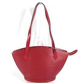 Louis Vuitton-Sac à épaule Epi Louis Vuitton-Rouge