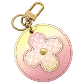 Louis Vuitton-Porte-clés en fleur Monogram Louis Vuitton-Rose