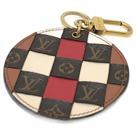 Louis Vuitton-Porte-clés Monogram Portocre M68657 de Louis Vuitton-Marron