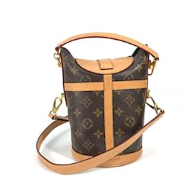 Louis Vuitton-Louis Vuitton Monogram Shoulder Bucket Bag-Brown