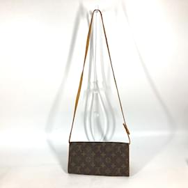 Louis Vuitton-Sac bandoulière Monogram Louis Vuitton-Marron