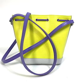 Louis Vuitton-Sac Mini Epi Louis Vuitton-Jaune