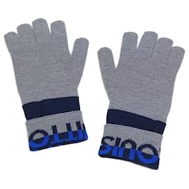 Louis Vuitton-Gants en laine gris Louis Vuitton-Marron
