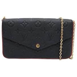 Louis Vuitton-Louis Vuitton M64099 Chain Bag-Navy blue