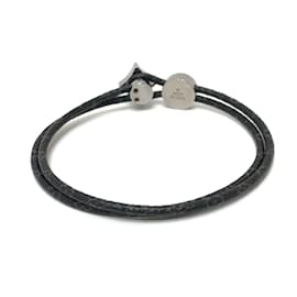 Louis Vuitton-Louis Vuitton M8111D MonogramEclipse Bracelet-Black