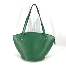 Louis Vuitton-Sac à épaule Epi Louis Vuitton en vert Bornéo-Vert