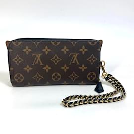 Louis Vuitton-Portefeuille long Monogram inversé Louis Vuitton-Marron