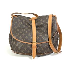 Louis Vuitton-Sac à épaule Monogram Saumur35 M42254 de Louis Vuitton-Marron