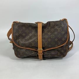 Louis Vuitton-Sac à épaule Monogram Saumur35 M42254 de Louis Vuitton-Marron