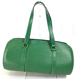 Louis Vuitton-Sac à épaule Epi Drum Louis Vuitton-Vert