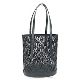 Louis Vuitton-Sac à épaule en dentelle Monogram Louis Vuitton Noir-Noir