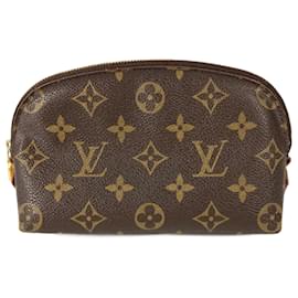 Louis Vuitton-Pochette de maquillage Monogram Louis Vuitton-Marron