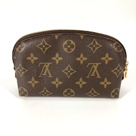 Louis Vuitton-Pochette de maquillage Monogram Louis Vuitton-Marron