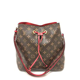 Louis Vuitton-Sac à épaule Monogram Louis Vuitton-Marron