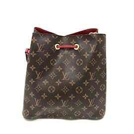 Louis Vuitton-Sac à épaule Monogram Louis Vuitton-Marron