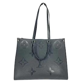 Louis Vuitton-Sac à épaule 2WAY Monogram Empreinte Louis Vuitton-Noir