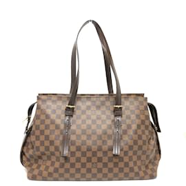 Louis Vuitton-Sac fourre-tout Damier N51119 de Louis Vuitton-Marron