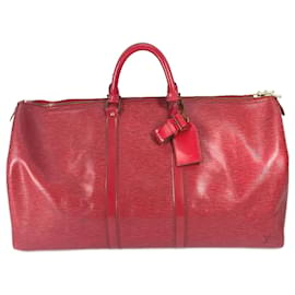 Louis Vuitton-Sac de voyage Epi Louis Vuitton-Rouge