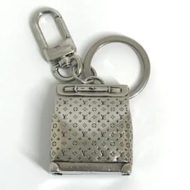 Louis Vuitton-Louis Vuitton M61949 Portocre - Le porte-clés de sac Steamer-Argenté