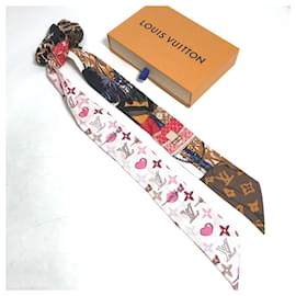 Louis Vuitton-Louis Vuitton M76741 Pink Ribbon Heart Hair Accessories-Pink