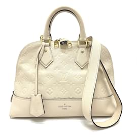 Louis Vuitton-Sac à main 2WAY Monogram Empreinte Louis Vuitton-Beige