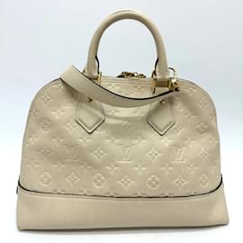 Louis Vuitton-Sac à main 2WAY Monogram Empreinte Louis Vuitton-Beige