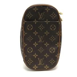 Louis Vuitton-Sac à épaule Monogram M51870 de Louis Vuitton-Marron