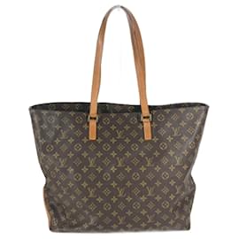 Louis Vuitton-Sac tote Monogram Louis Vuitton-Marron