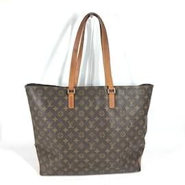 Louis Vuitton-Sac tote Monogram Louis Vuitton-Marron