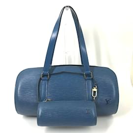 Louis Vuitton-Louis Vuitton Epi Shoulder Bag in Toledo Blue-Blue